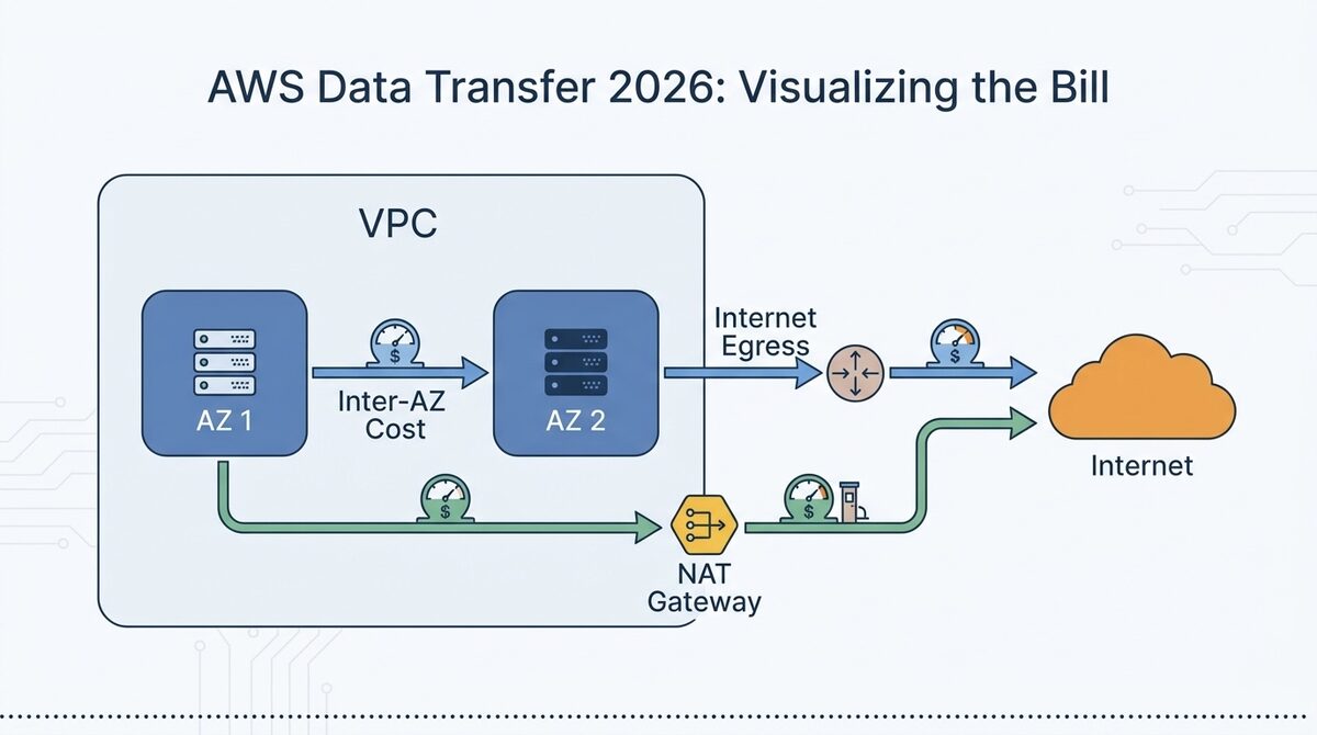 AWS Data Transfer Pricing in 2026: Every Egress Fee, Inter-AZ Cost, and Hidden Network Charge