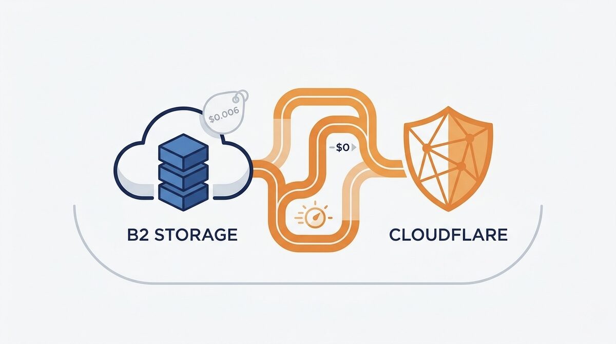 Backblaze B2 + Cloudflare: $650/Month for 100TB vs S3's $18,380 (Same Data)