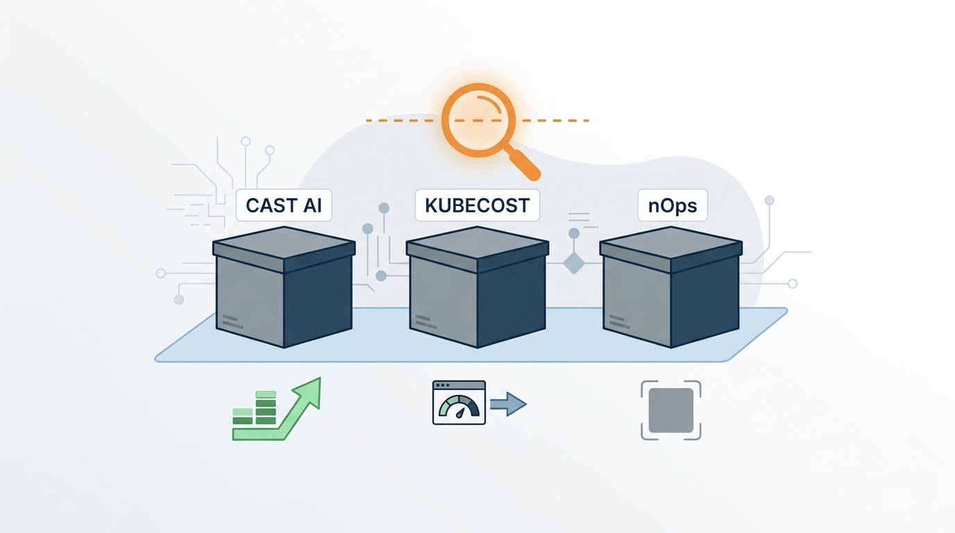 Cast AI vs Kubecost vs nOps: Which Kubernetes Cost Tool Actually Saves Money? (2026 Comparison)