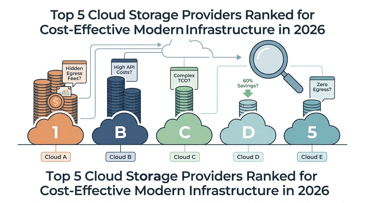 We Ranked 5 Cloud Storage Providers by Real TCO: 3 Cost 60-70% More Than Advertised