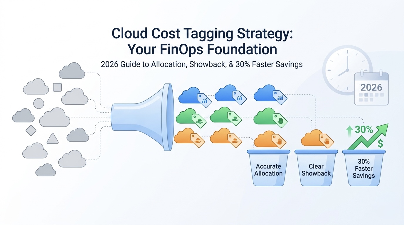 Cloud Cost Tagging Strategy in 2026: The FinOps Foundation for Allocation, Showback, and 30% Faster Savings